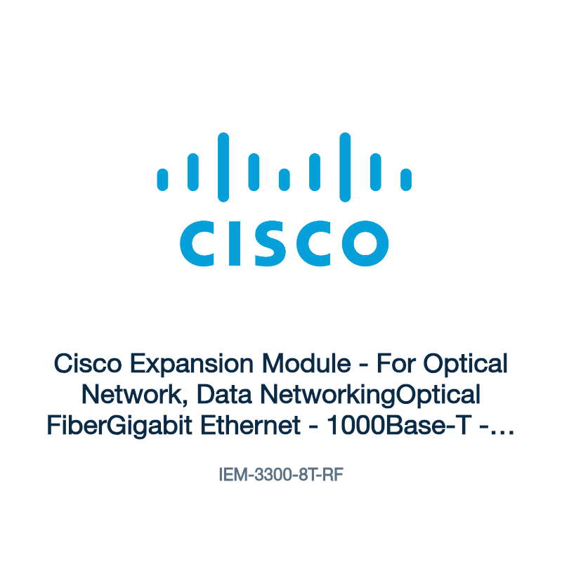 IEM-3300-8T-RF: Cisco Expansion Module