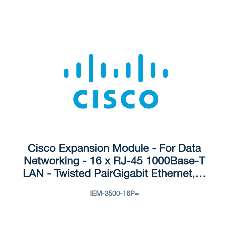 IEM-3500-16P=: Cisco Expansion Module
