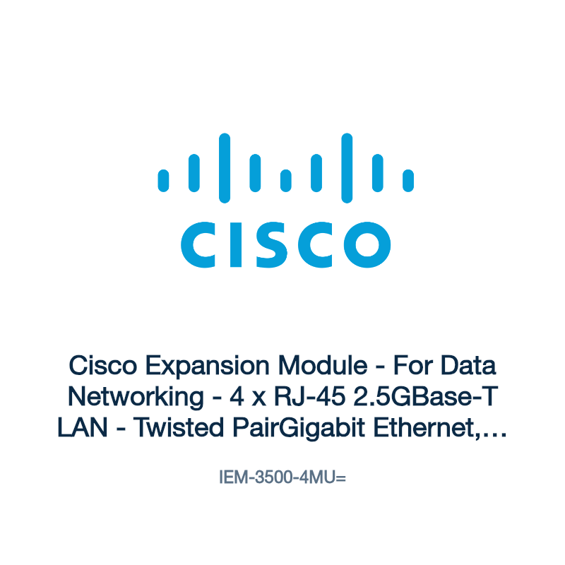 IEM-3500-4MU=: Cisco Expansion Module