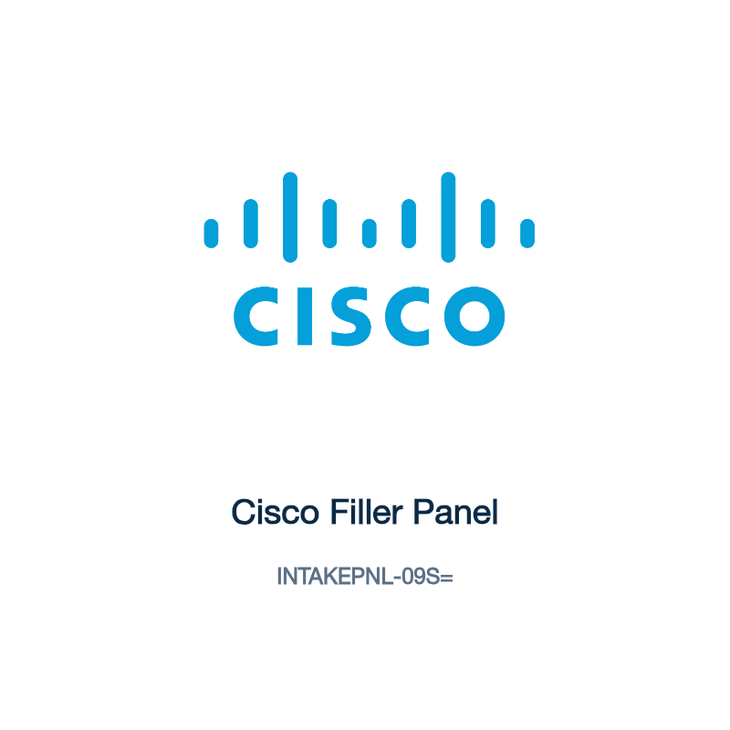 INTAKEPNL-09S=: Cisco Filler Panel