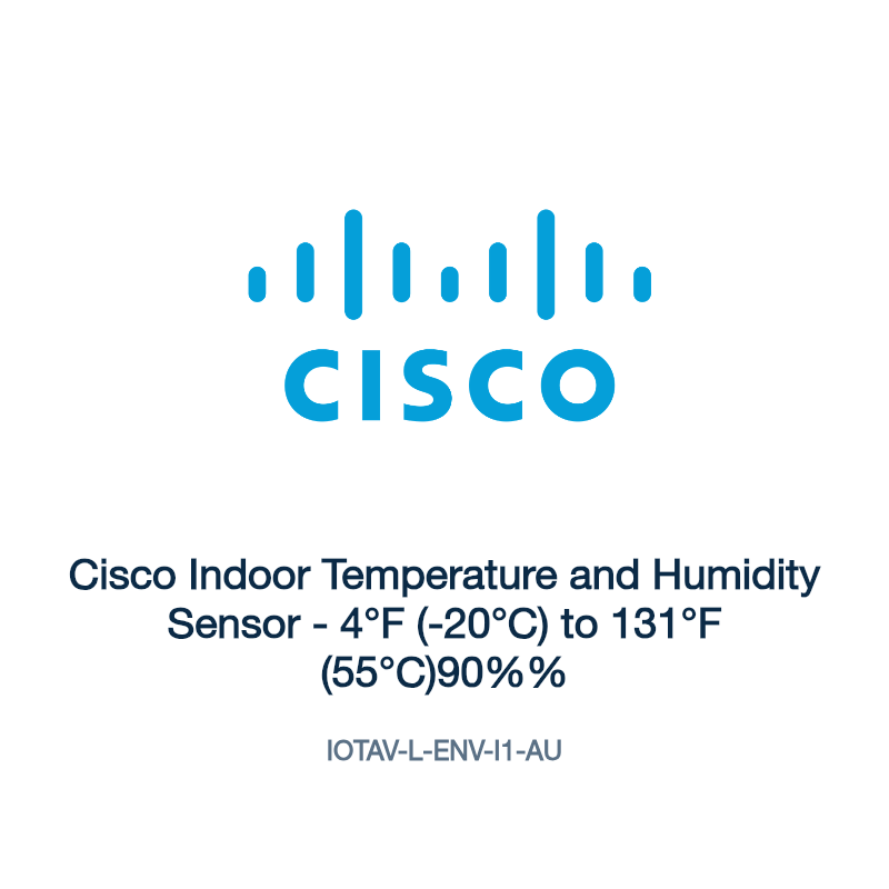 IOTAV-L-ENV-I1-AU: Cisco Indoor Temperature and Humidity Sensor