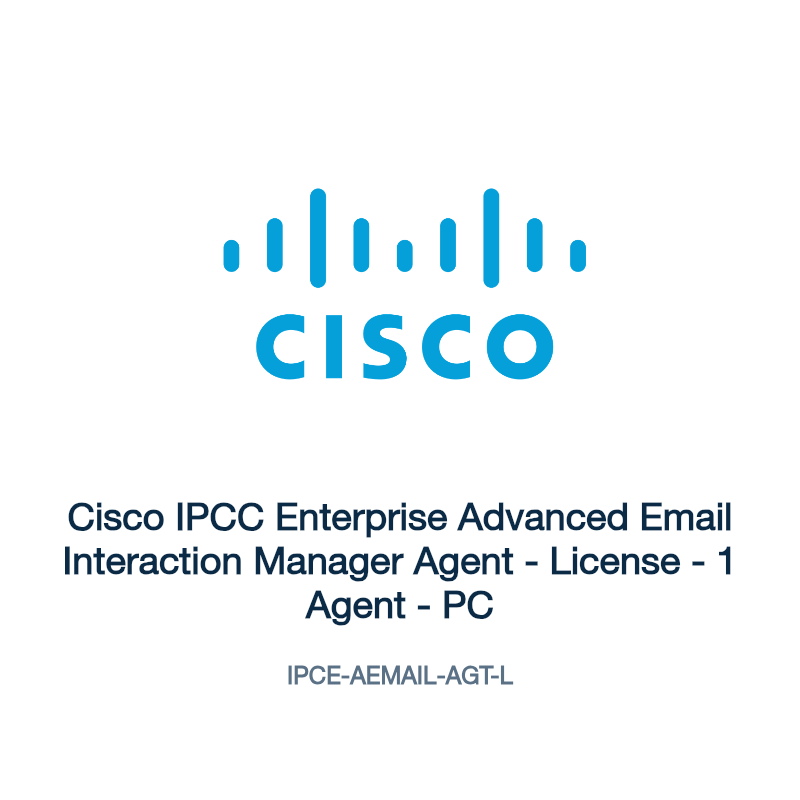 IPCE-AEMAIL-AGT-L: Cisco IPCC Enterprise Advanced Email Interaction Manager Agent