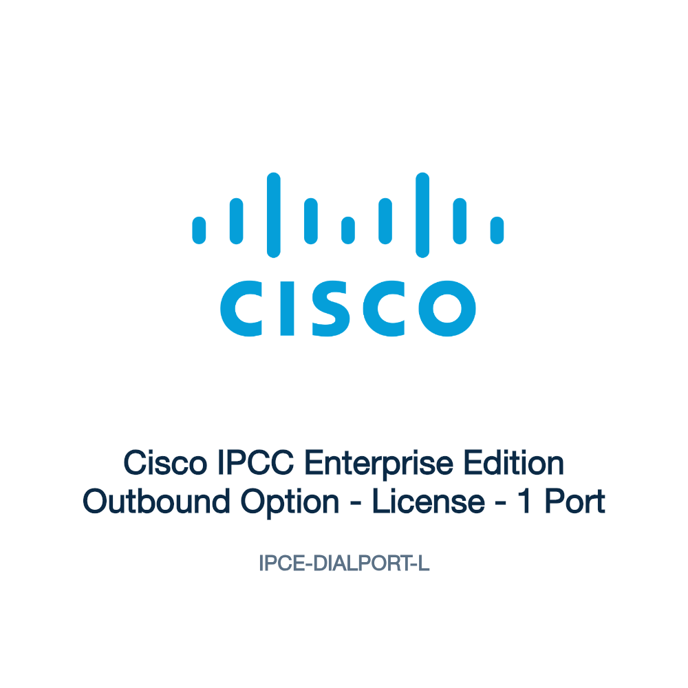 IPCE-DIALPORT-L: Cisco IPCC Enterprise Edition Outbound Option