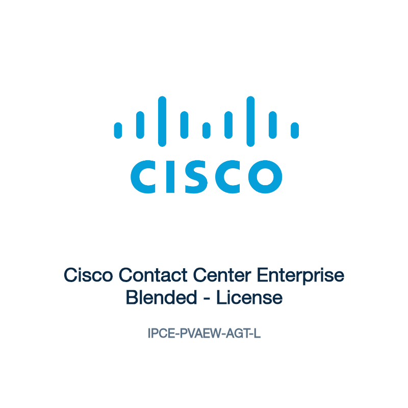 IPCE-PVAEW-AGT-L: Cisco Contact Center Enterprise Blended
