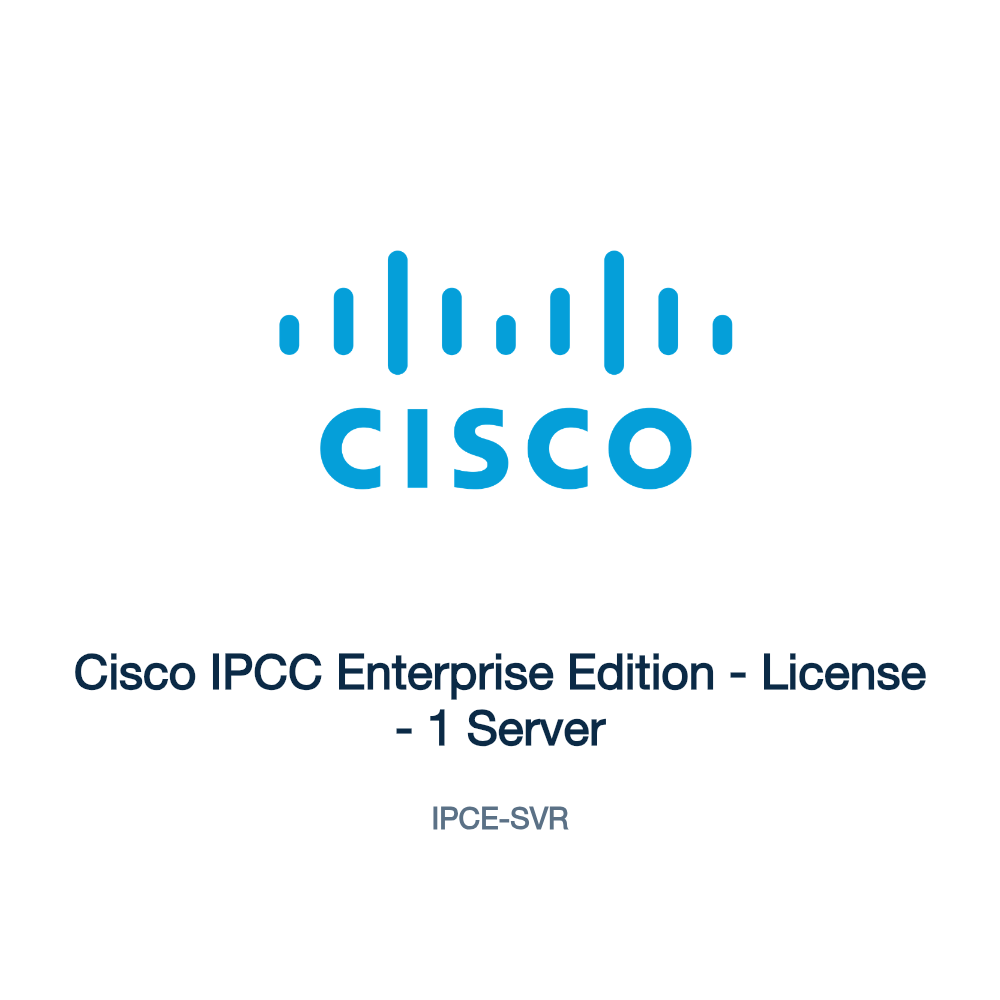 IPCE-SVR: Cisco IPCC Enterprise Edition