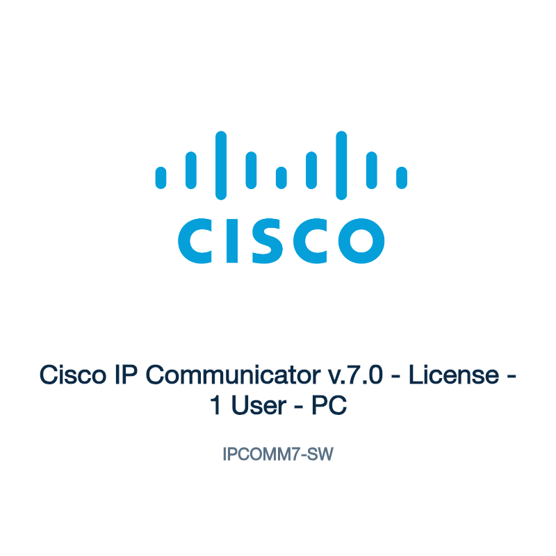 IPCOMM7-SW: Cisco IP Communicator v.7.0