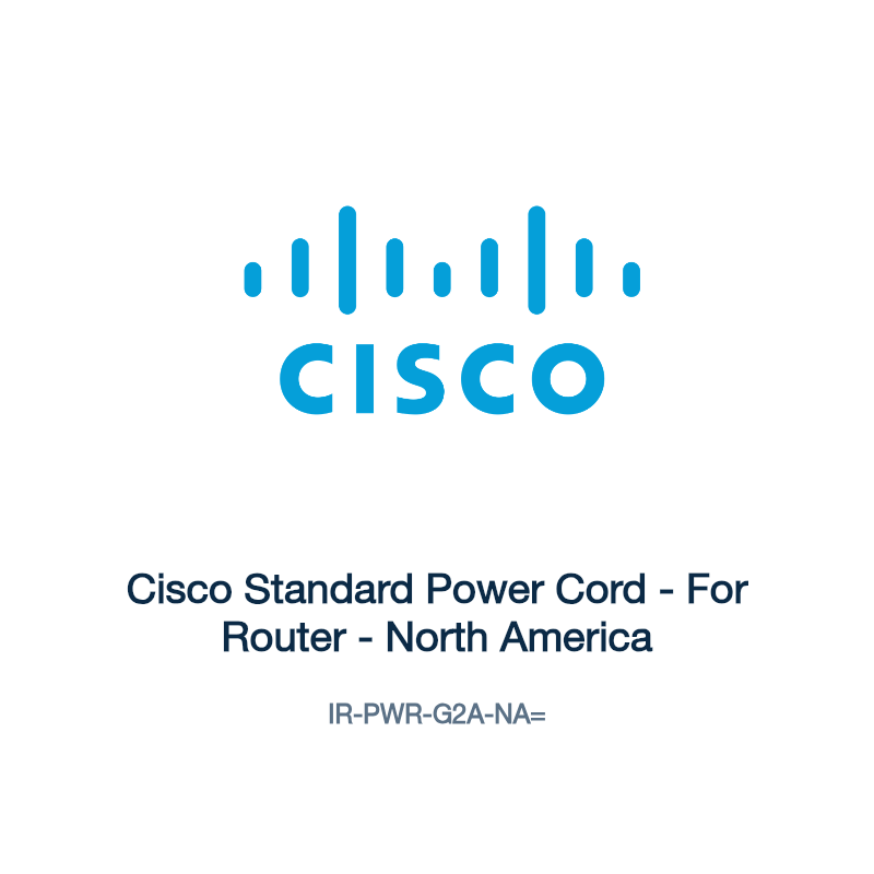 IR-PWR-G2A-NA=: Cisco Standard Power Cord
