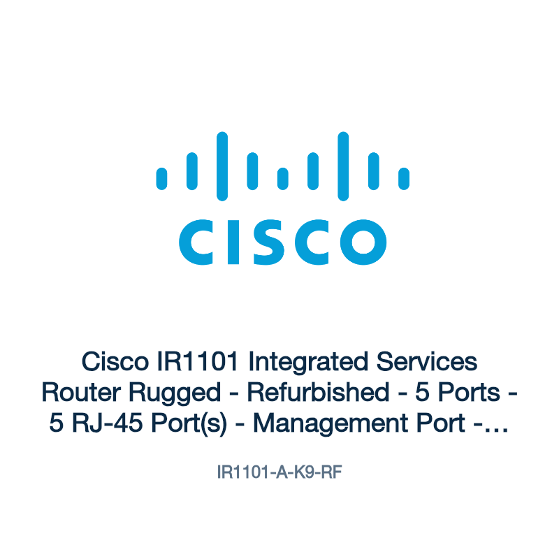 IR1101-A-K9-RF: Cisco IR1101 Integrated Services Router Rugged
