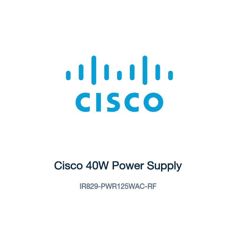 IR829-PWR125WAC-RF: Cisco 40W Power Supply