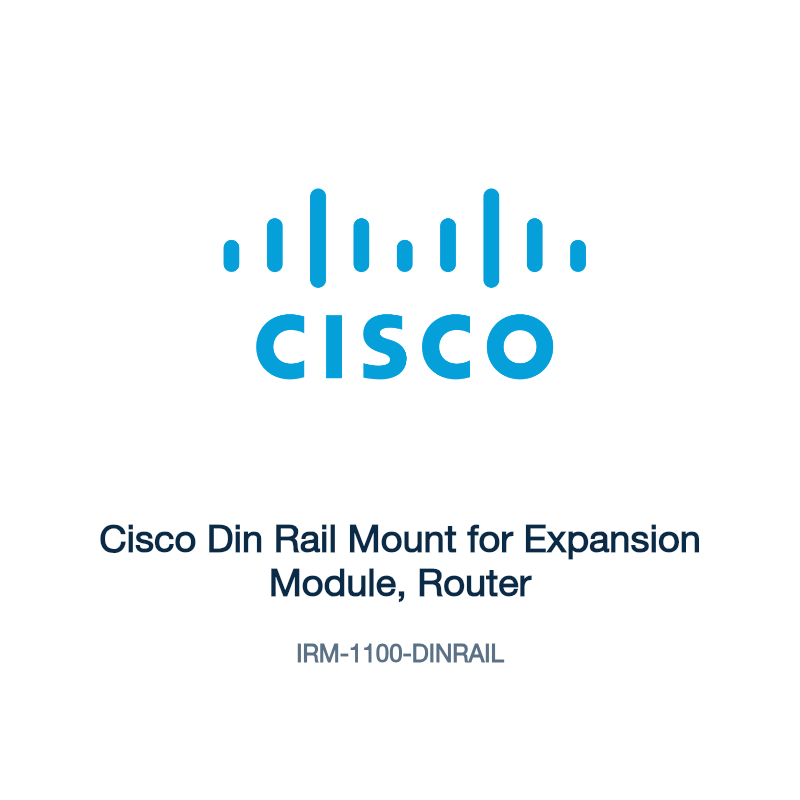 IRM-1100-DINRAIL: Cisco Din Rail Mount for Expansion Module, Router