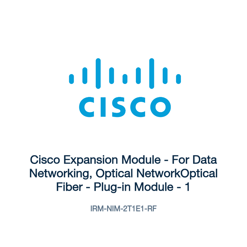 IRM-NIM-2T1E1-RF: Cisco Expansion Module