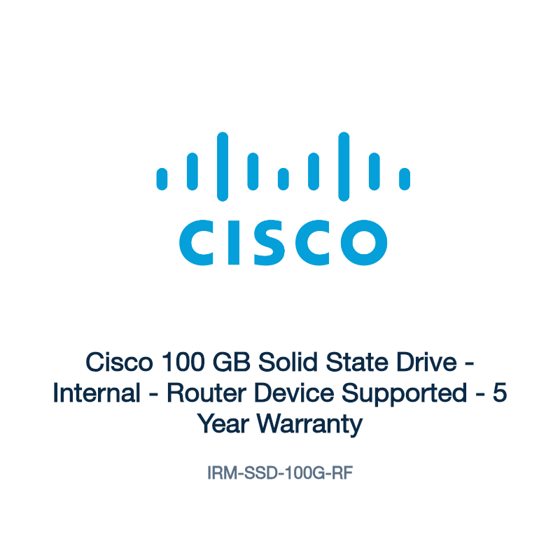 IRM-SSD-100G-RF: Cisco 100 GB Solid State Drive