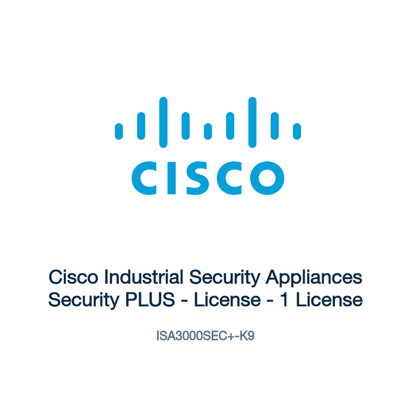 ISA3000SEC+-K9: Cisco Industrial Security Appliances Security PLUS