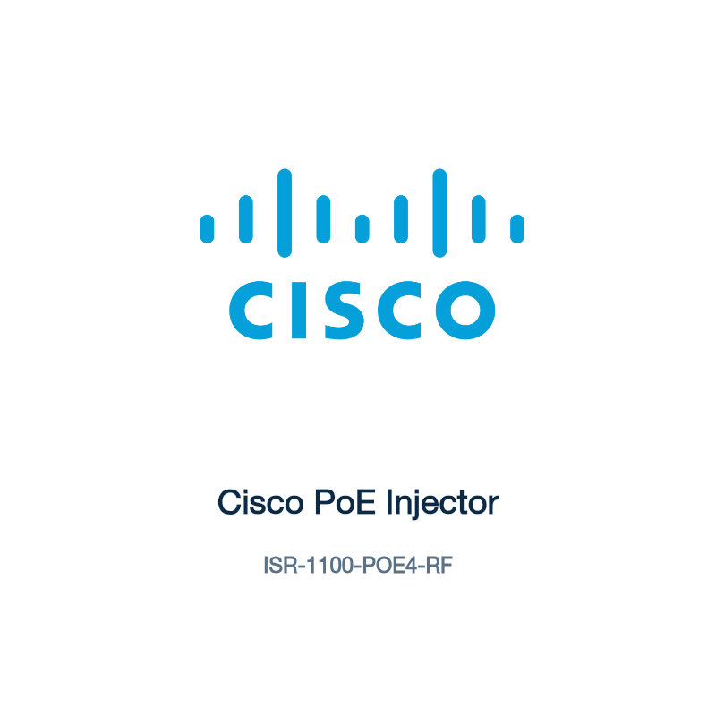 ISR-1100-POE4-RF: Cisco PoE Injector
