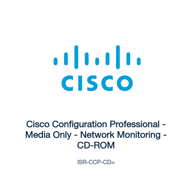 ISR-CCP-CD=: Cisco Configuration Professional
