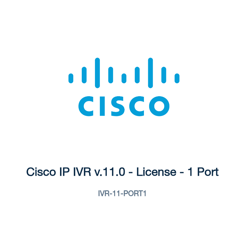 IVR-11-PORT1: Cisco IP IVR v.11.0