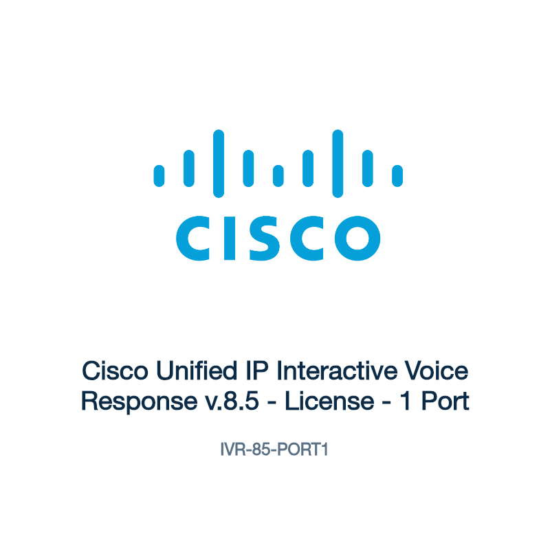 IVR-85-PORT1: Cisco Unified IP Interactive Voice Response v.8.5