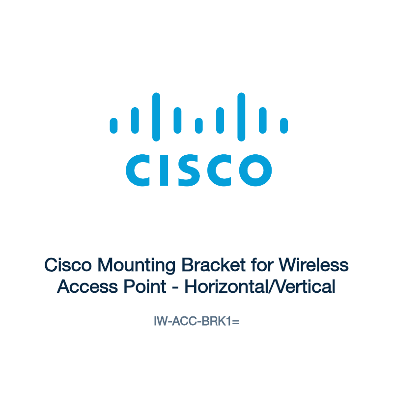 IW-ACC-BRK1=: Cisco Mounting Bracket for Wireless Access Point