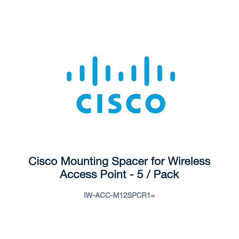 IW-ACC-M12SPCR1=: Cisco Mounting Spacer for Wireless Access Point