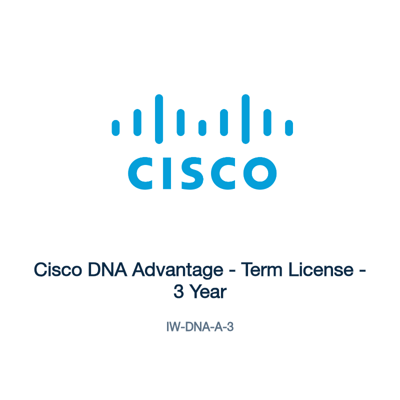IW-DNA-A-3: Cisco DNA Advantage