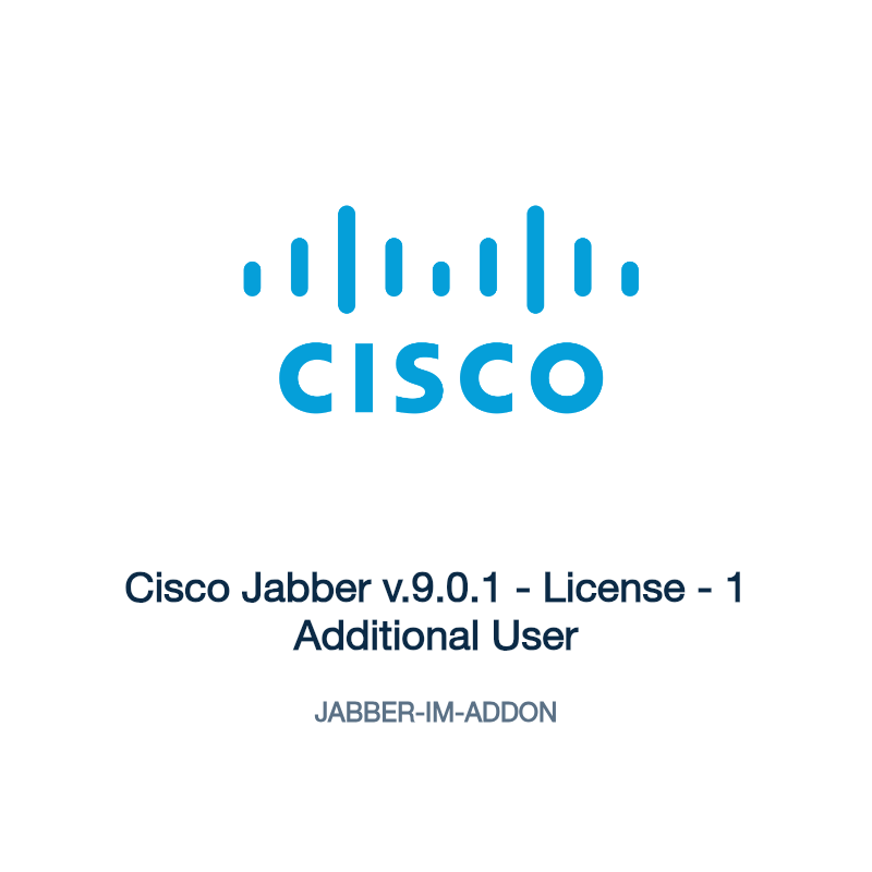 JABBER-IM-ADDON: Cisco Jabber v.9.0.1