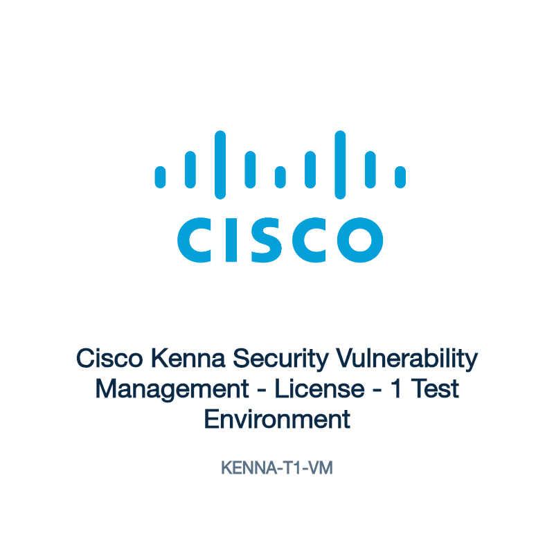 KENNA-T1-VM: Cisco Kenna Security Vulnerability Management