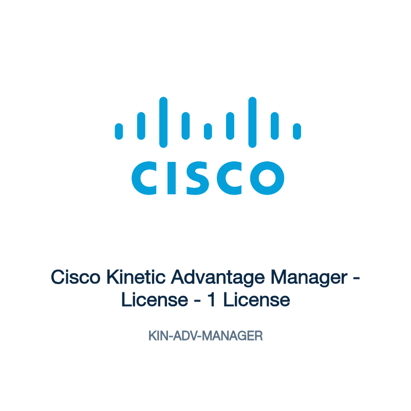 KIN-ADV-MANAGER: Cisco Kinetic Advantage Manager