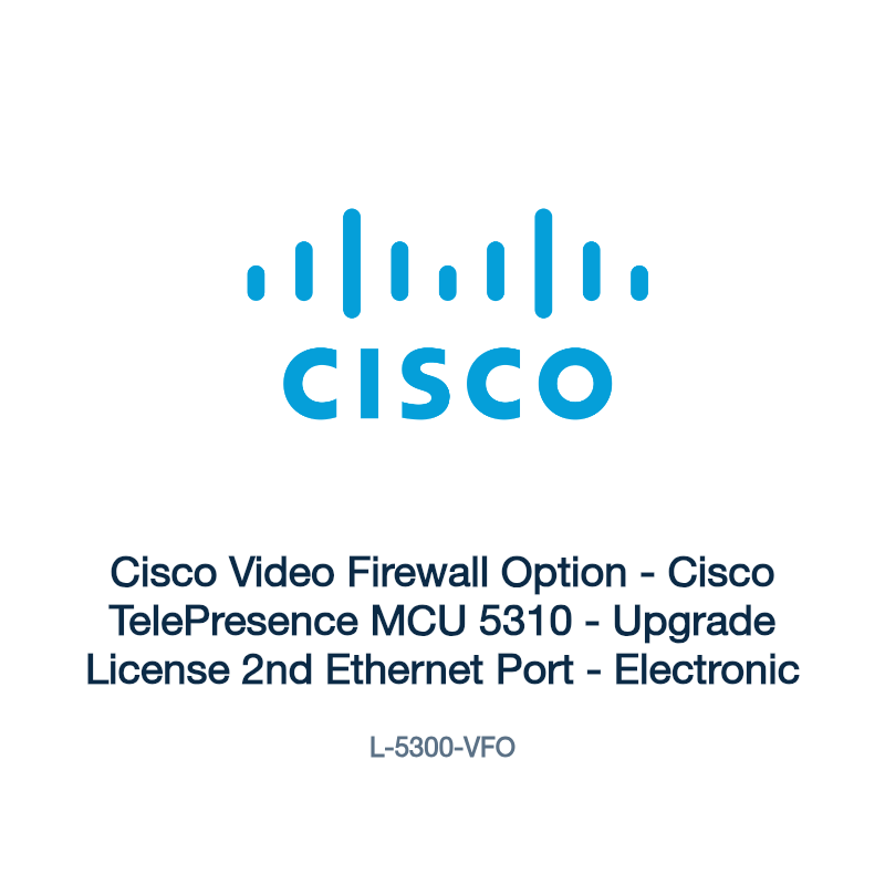 L-5300-VFO: Cisco Video Firewall Option