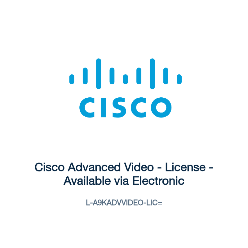 L-A9KADVVIDEO-LIC=: Cisco Advanced Video