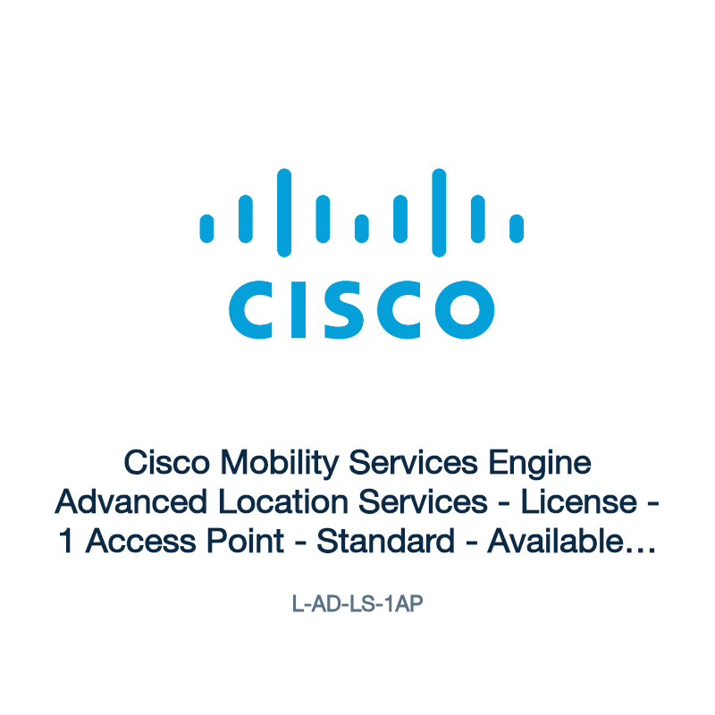 L-AD-LS-1AP: Cisco Mobility Services Engine Advanced Location Services