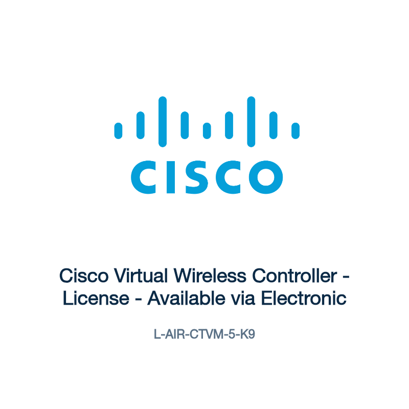 L-AIR-CTVM-5-K9: Cisco Virtual Wireless Controller