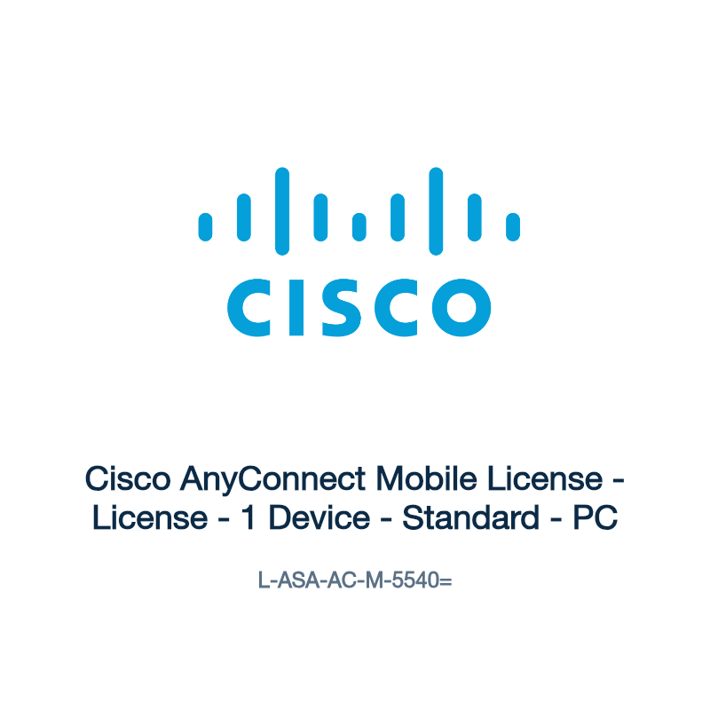 L-ASA-AC-M-5540=: Cisco AnyConnect Mobile License