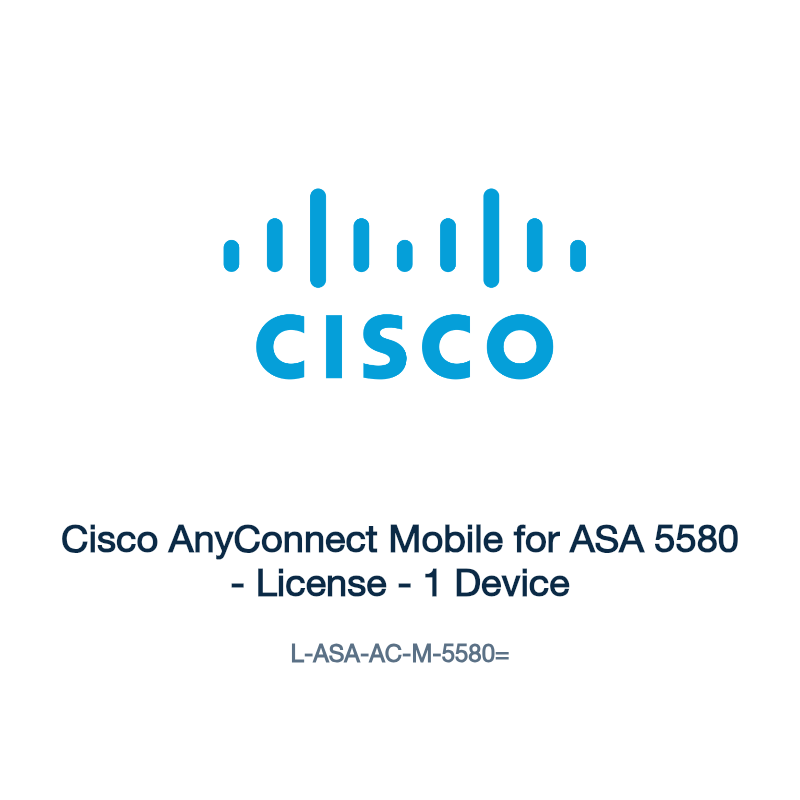 L-ASA-AC-M-5580=: Cisco AnyConnect Mobile for ASA 5580