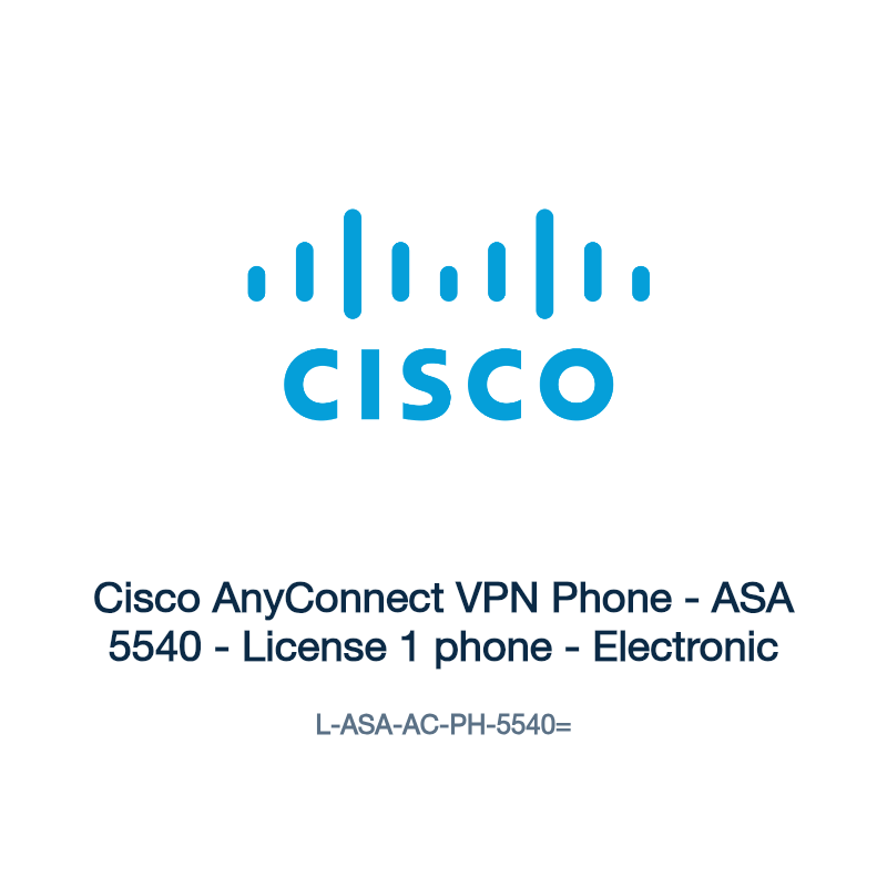 L-ASA-AC-PH-5540=: Cisco AnyConnect VPN Phone