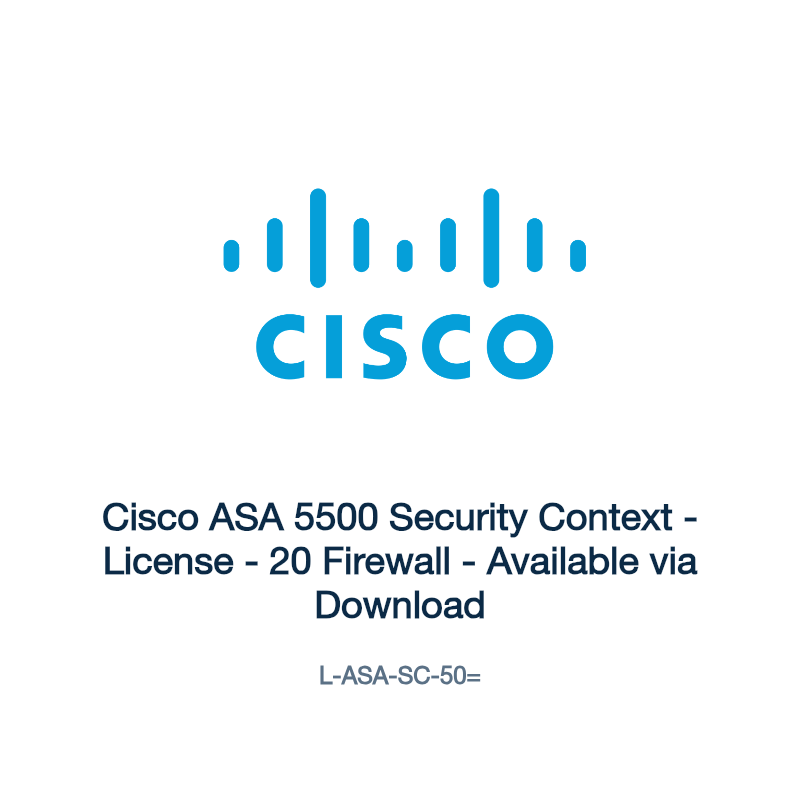 L-ASA-SC-50=: Cisco ASA 5500 Security Context