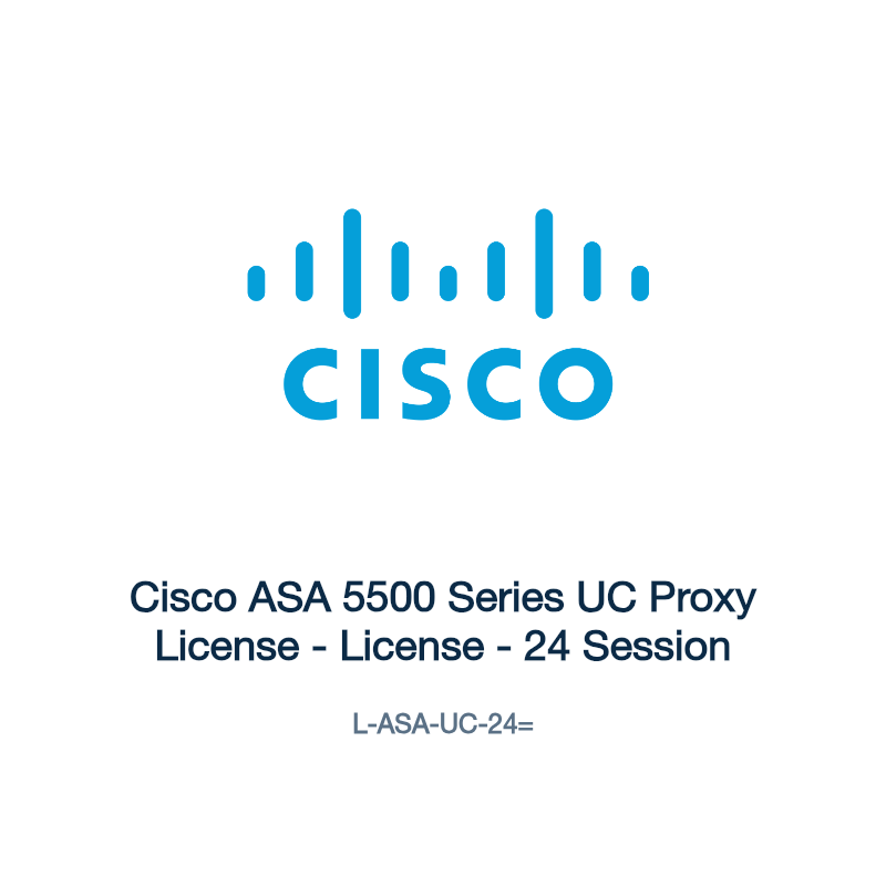 L-ASA-UC-24=: Cisco ASA 5500 Series UC Proxy License