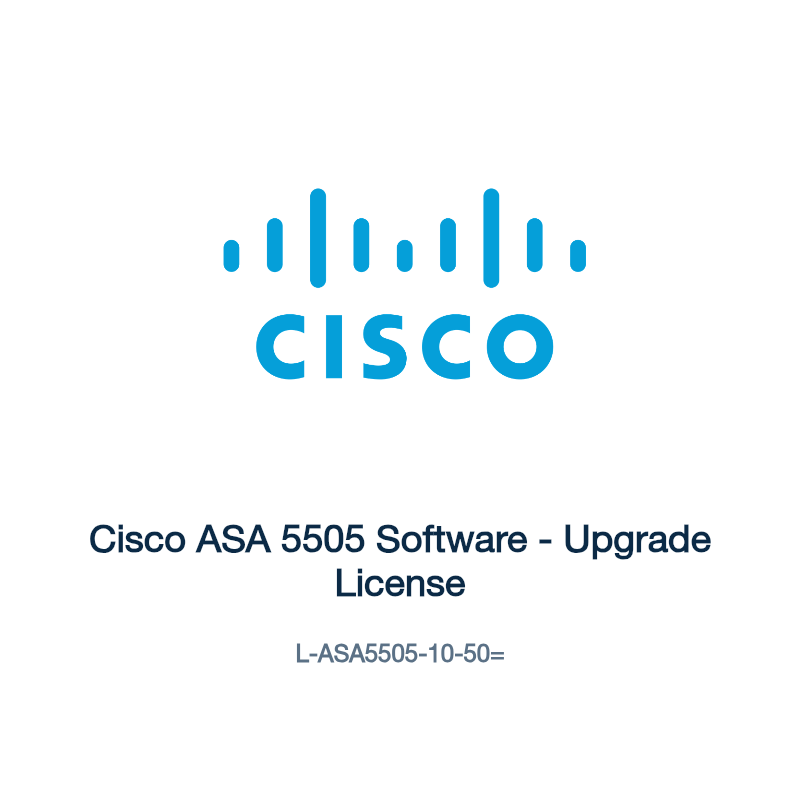 L-ASA5505-10-50=: Cisco ASA 5505 Software