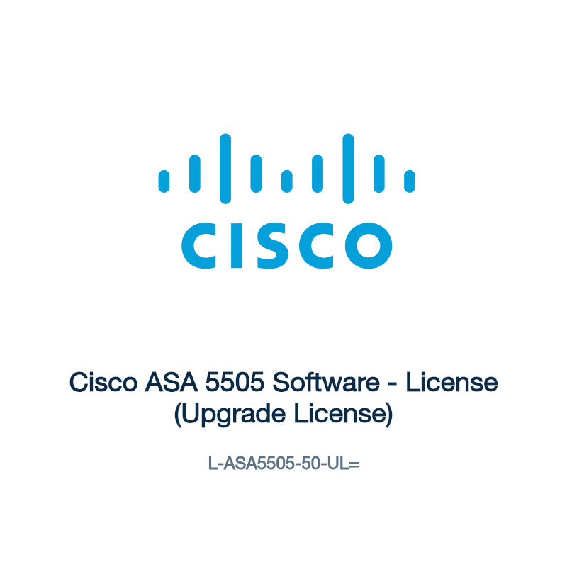 L-ASA5505-50-UL=: Cisco ASA 5505 Software