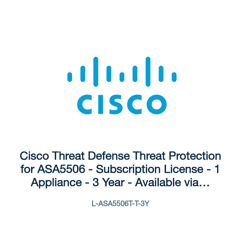 L-ASA5506T-T-3Y: Cisco Threat Defense Threat Protection for ASA5506