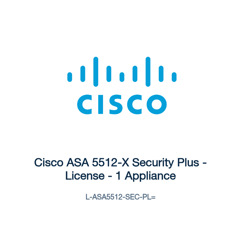 L-ASA5512-SEC-PL=: Cisco ASA 5512-X Security Plus