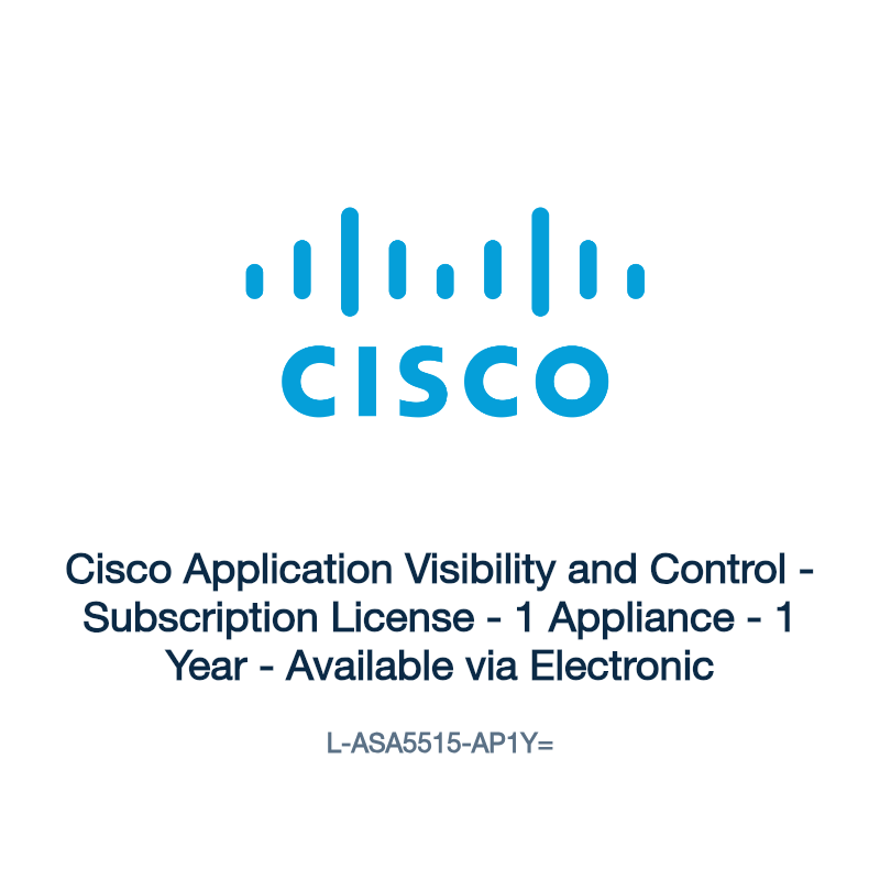 L-ASA5515-AP1Y=: Cisco Application Visibility and Control