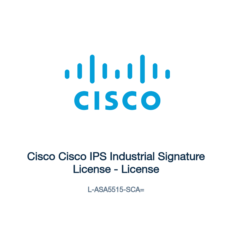 L-ASA5515-SCA=: Cisco Cisco IPS Industrial Signature License