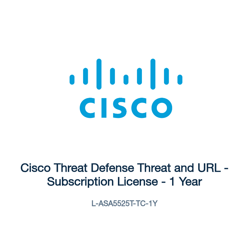 L-ASA5525T-TC-1Y: Cisco Threat Defense Threat and URL