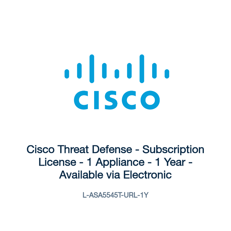 L-ASA5545T-URL-1Y: Cisco Threat Defense