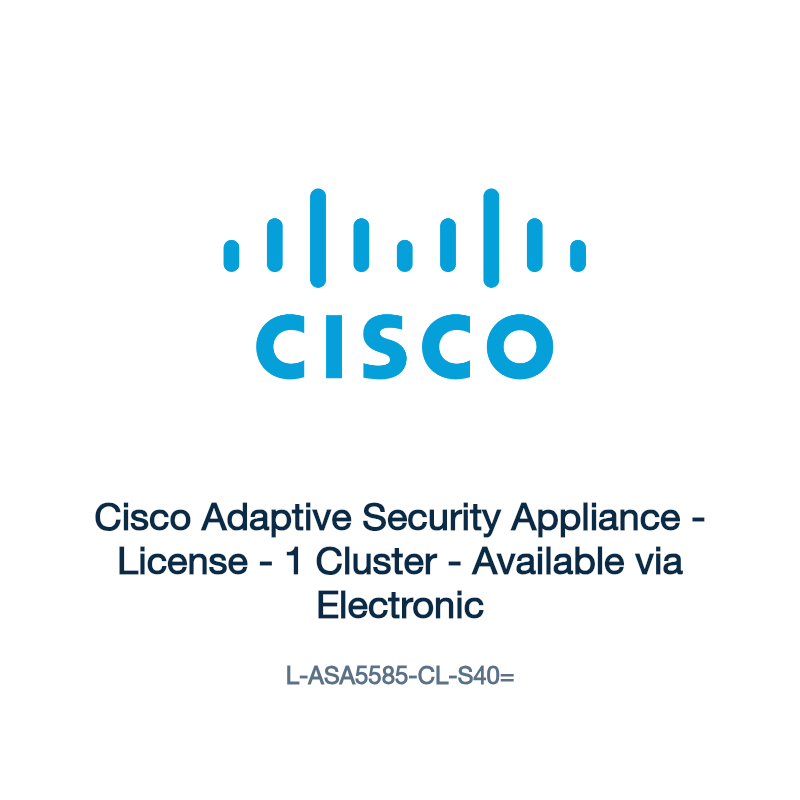 L-ASA5585-CL-S40=: Cisco Adaptive Security Appliance
