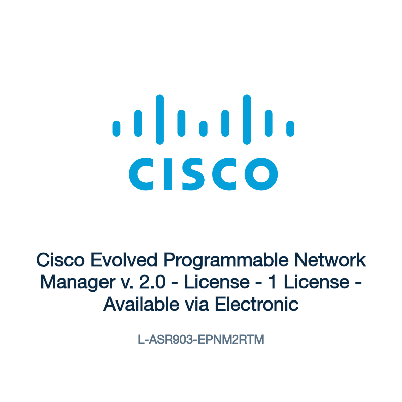 L-ASR903-EPNM2RTM: Cisco Evolved Programmable Network Manager v. 2.0