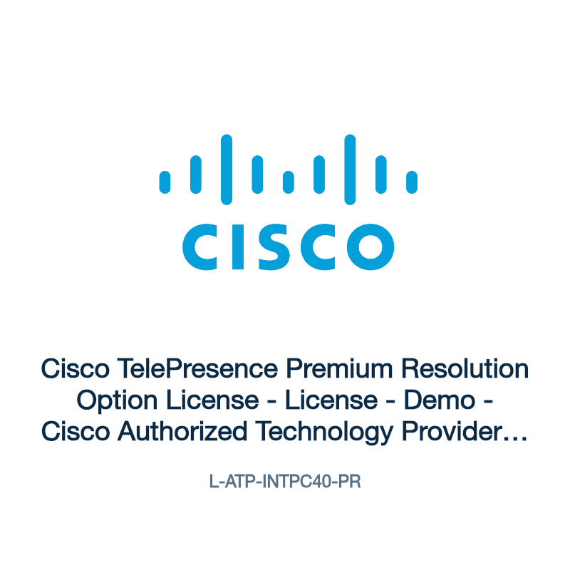 L-ATP-INTPC40-PR: Cisco TelePresence Premium Resolution Option License