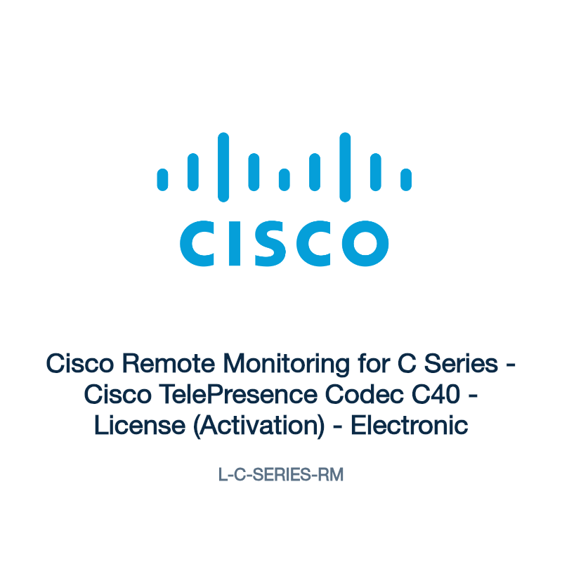 L-C-SERIES-RM: Cisco Remote Monitoring for C Series