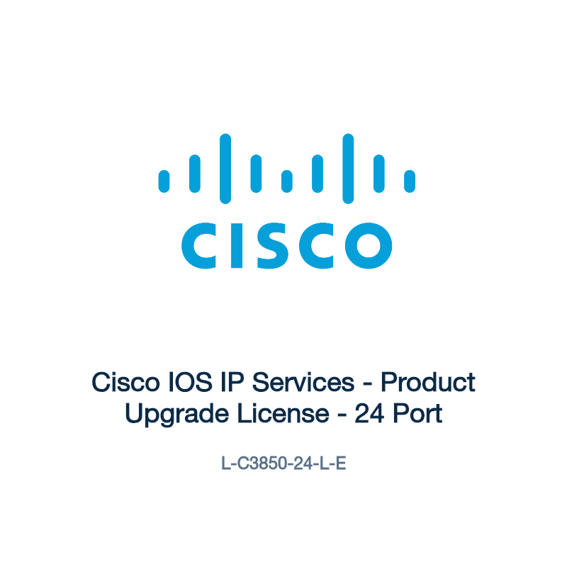 L-C3850-24-L-E: Cisco IOS IP Services