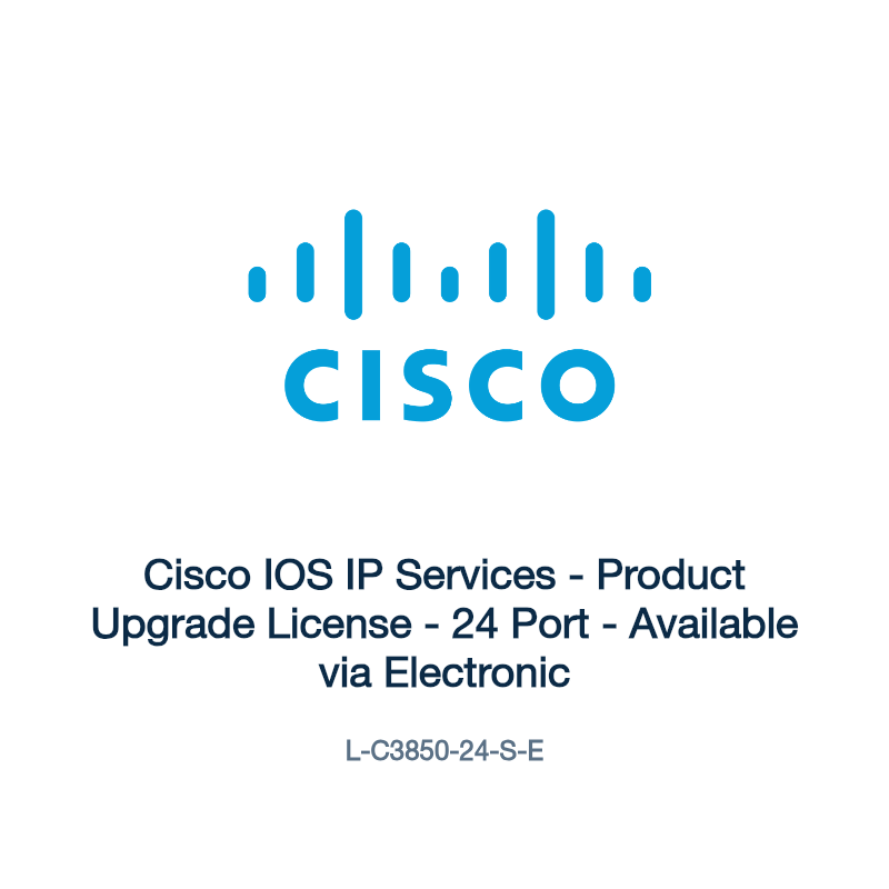 L-C3850-24-S-E: Cisco IOS IP Services